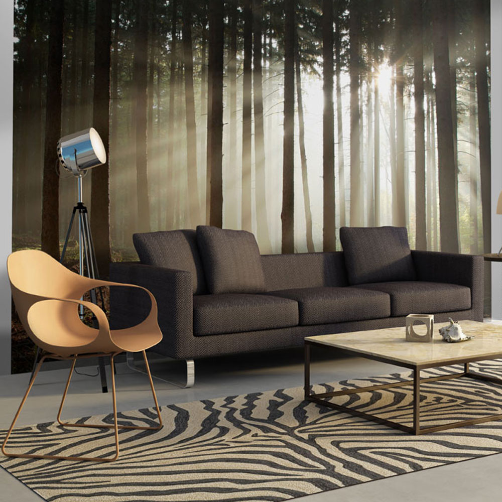 Wallpaper - Coniferous forest - 250x193