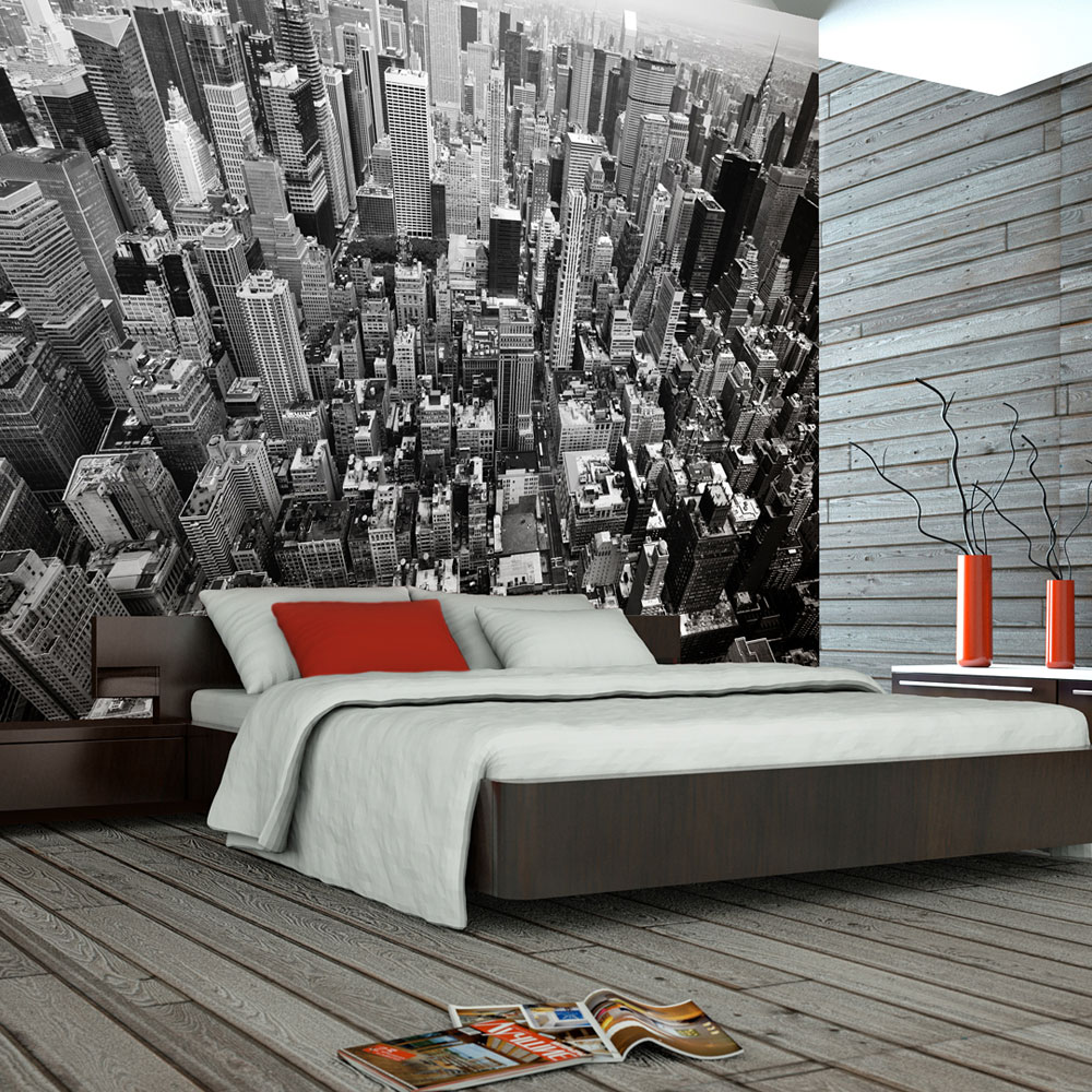 Wallpaper - USA, New York: black and white - 350x270