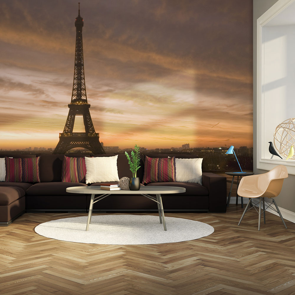 Wallpaper - Eiffel tower at dawn - 250x193
