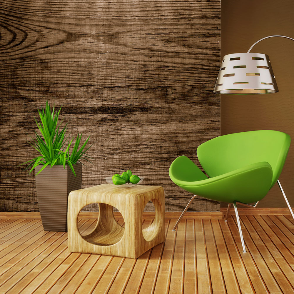 Wallpaper - Solid wood - 250x193