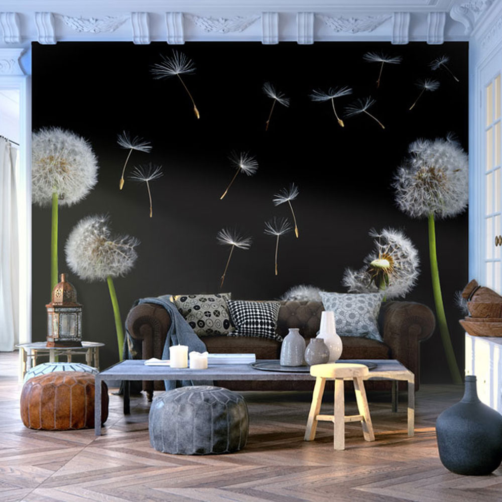 Wallpaper - Dandelions in the wind - 400x309