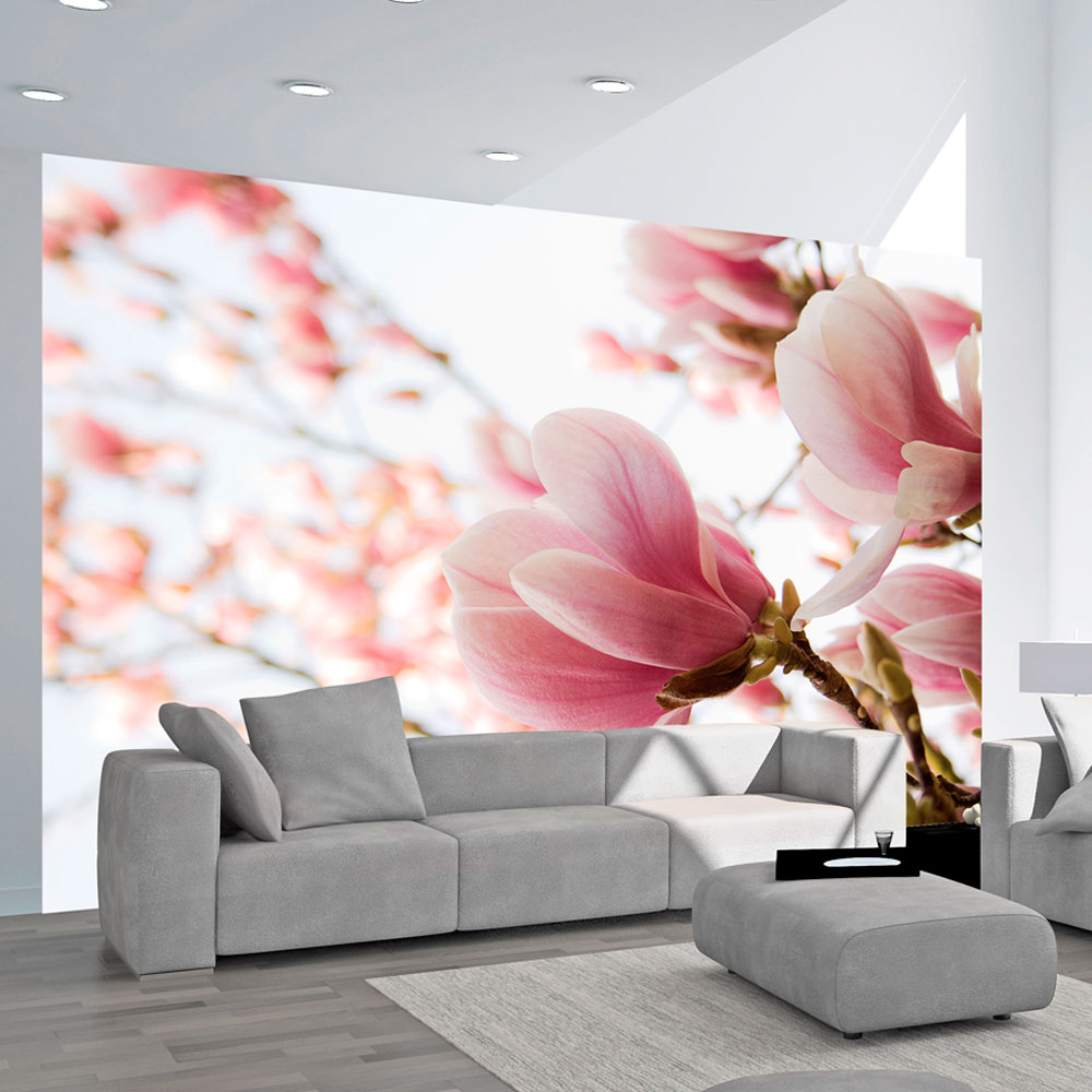 Wallpaper - Pink magnolia - 200x154