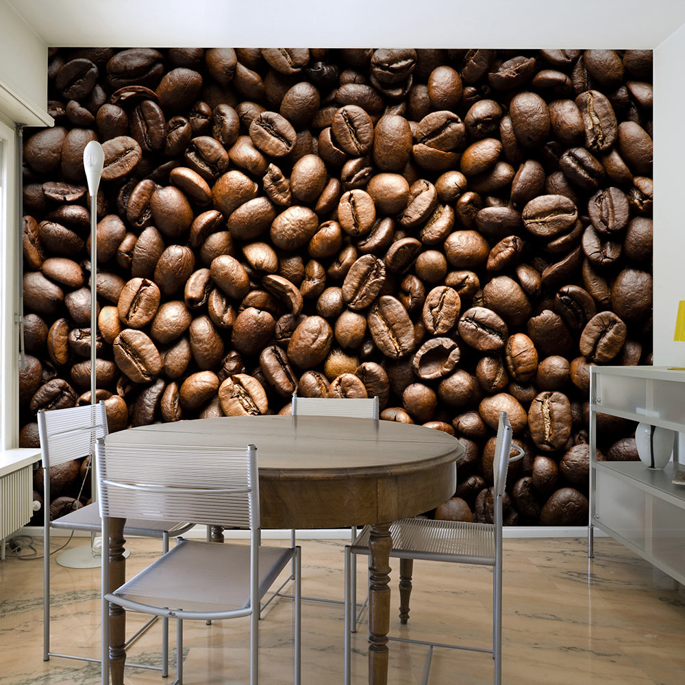 Wallpaper - Roasted coffee beans - 250x193