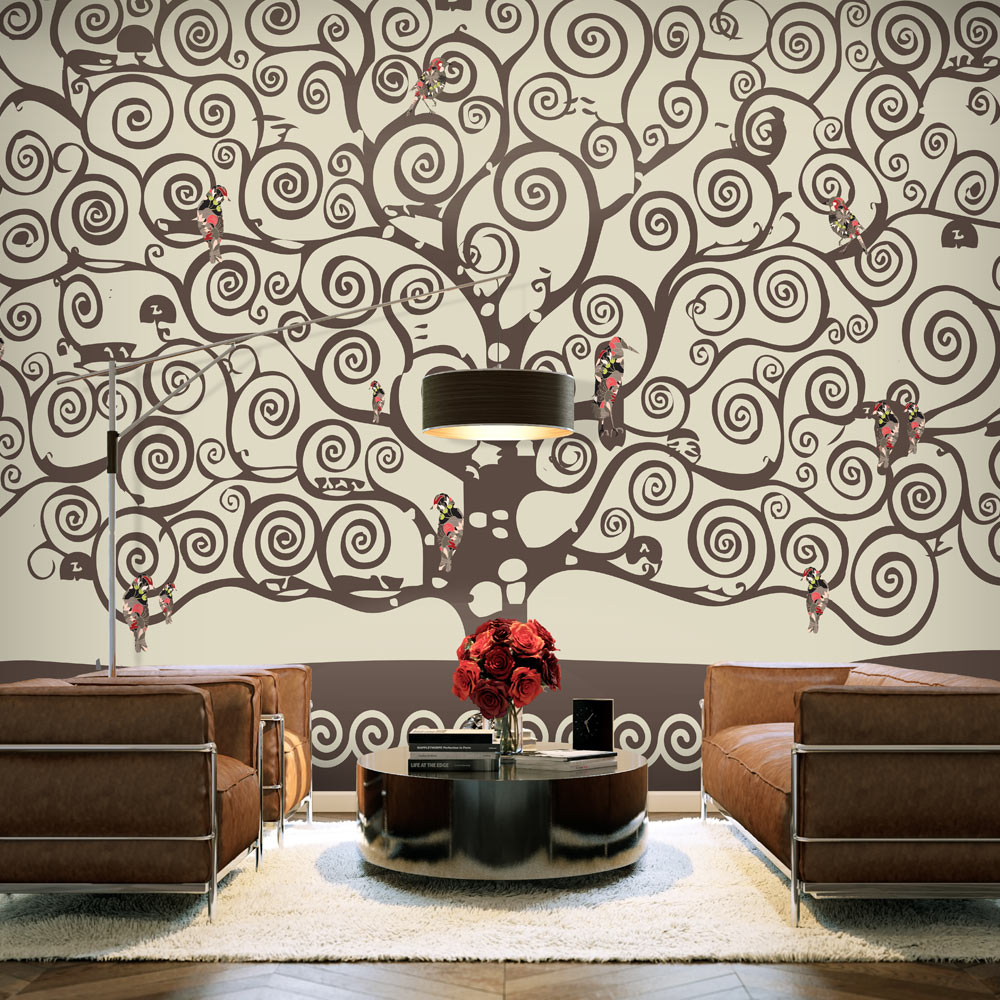 Wallpaper - Spiral branches - 300x231
