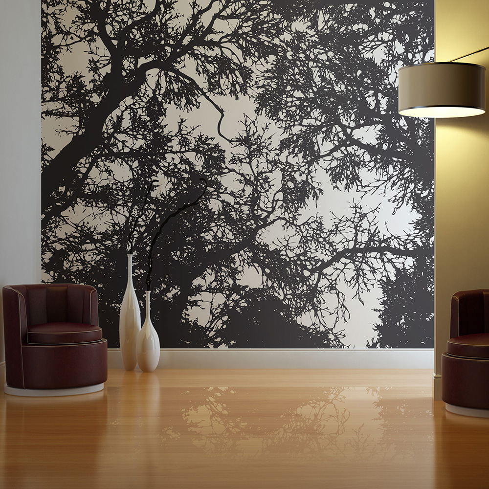 Wallpaper - Bleak forest - 200x154