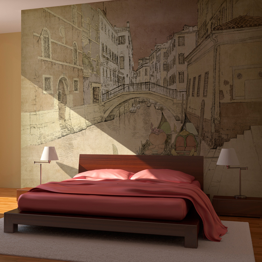 Wallpaper - Gondolas in Venice - 350x270