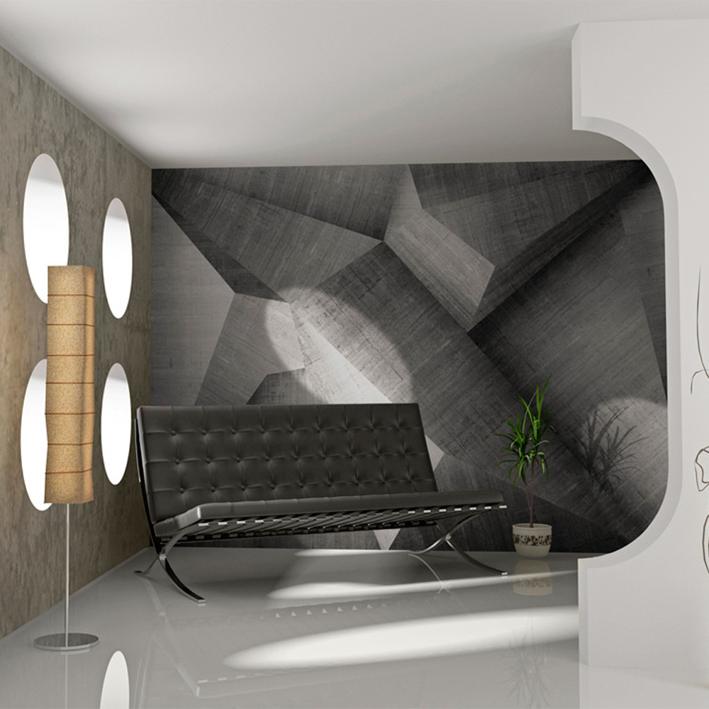 Wallpaper - Abstract concrete blocks - 400x309