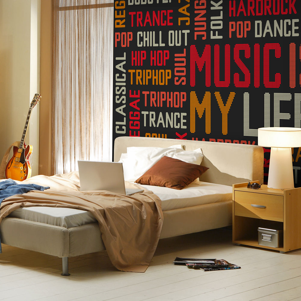 Wallpaper - Music is my life - 350x270