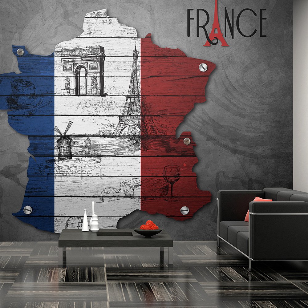 Wallpaper - France (symbols) - 350x270