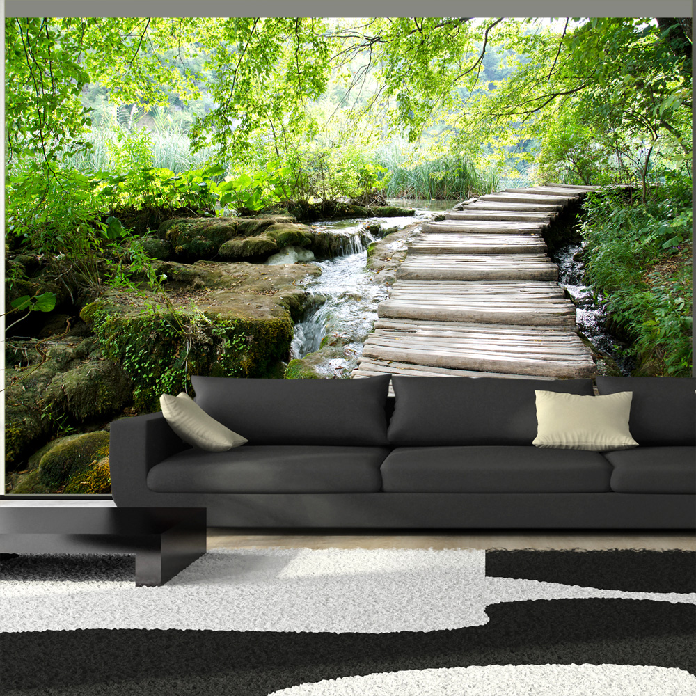 Self-adhesive Wallpaper - Forest path - 294x210