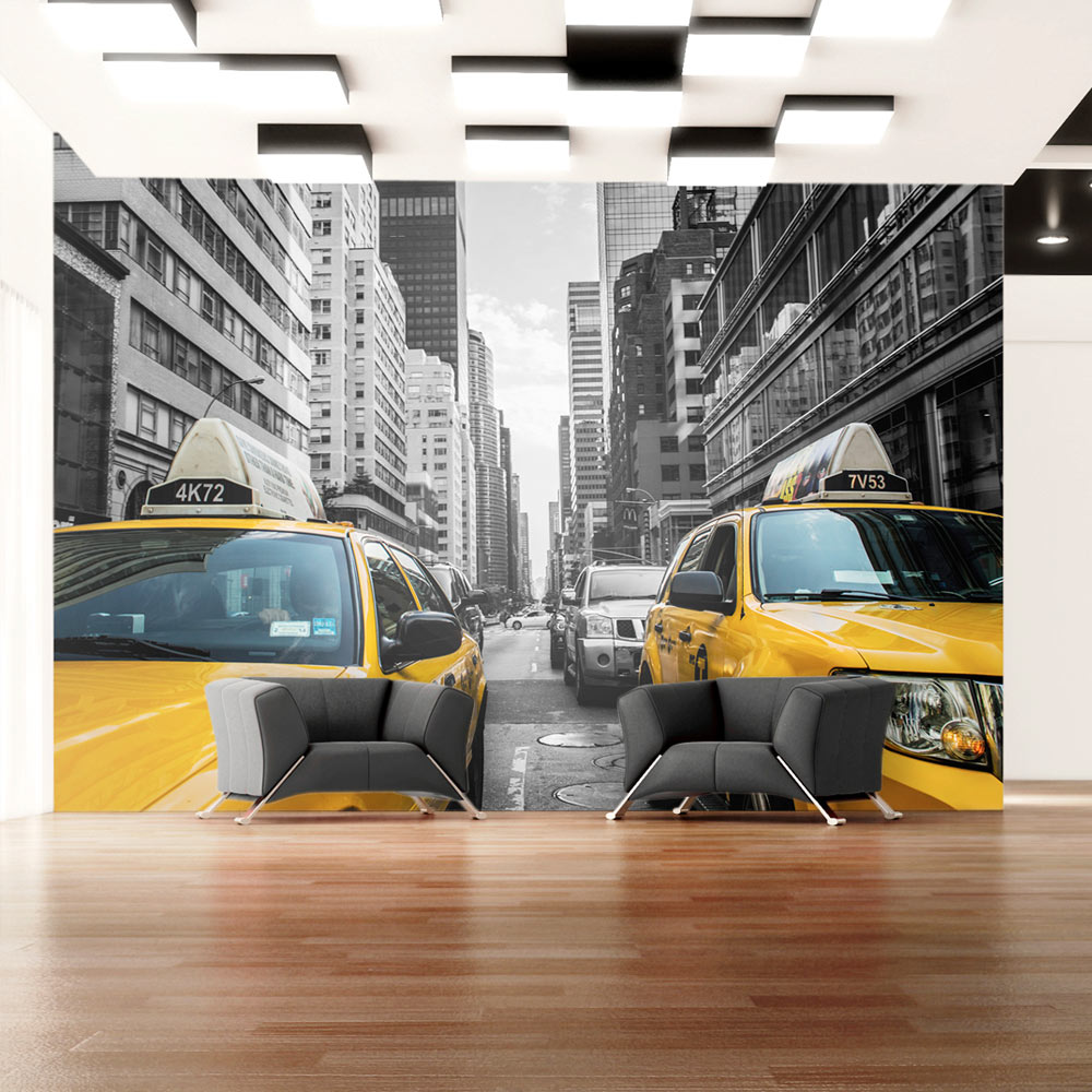 Wallpaper - New York taxi - 100x70