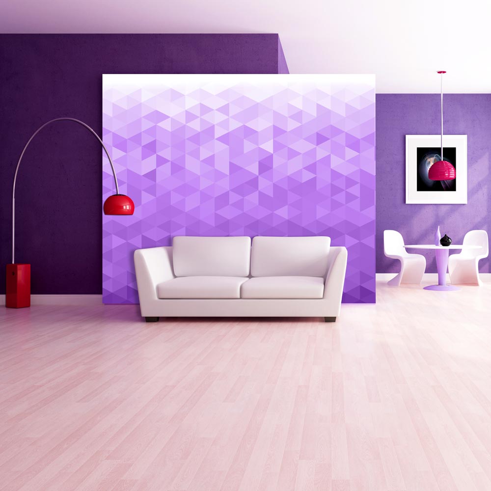 Wallpaper - Violet pixel - 100x70