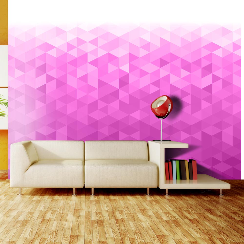 Wallpaper - PInk pixel - 350x245