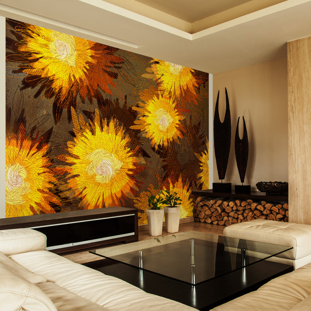 Wallpaper - Sunflower dance - 300x210