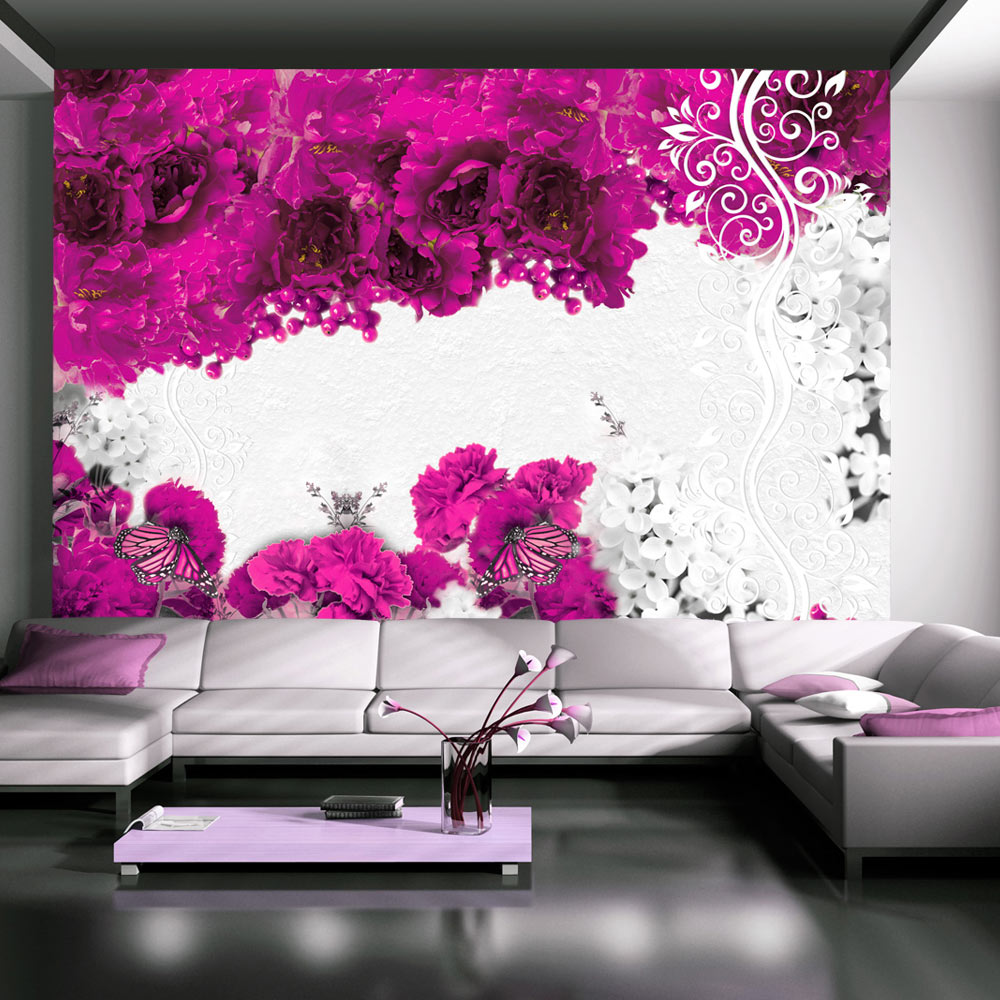 Wallpaper - Colors of spring: fuchsia - 200x140