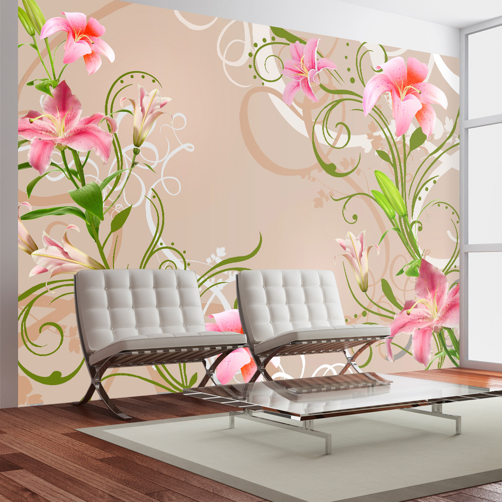 Wallpaper - Subtle beauty of the lilies - 150x105