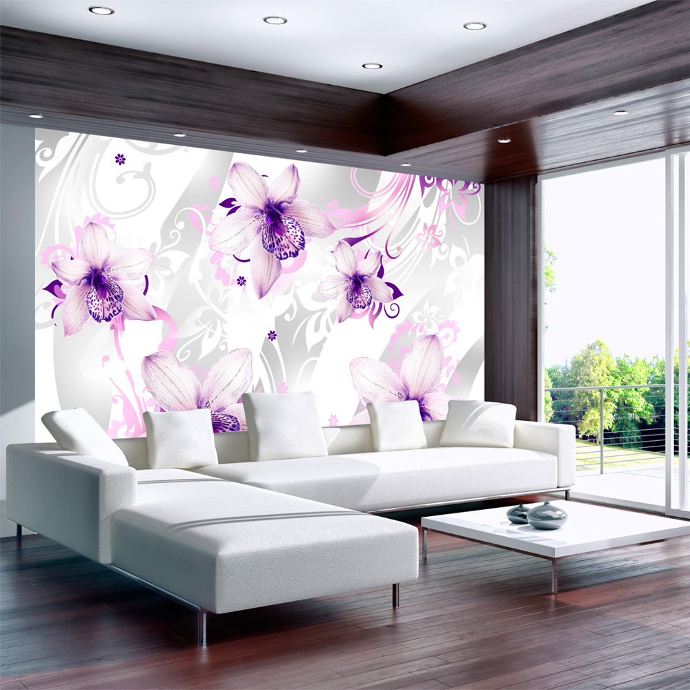 Wallpaper - Sounds of subtlety - violet - 100x70