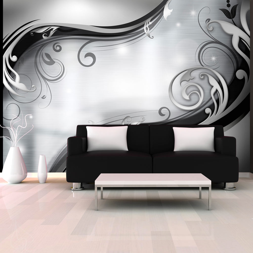 Wallpaper - Grey wall - 100x70