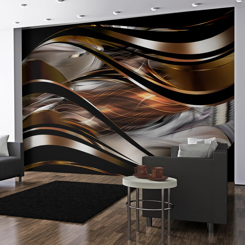 Self-adhesive Wallpaper - Amber storm - 441x315