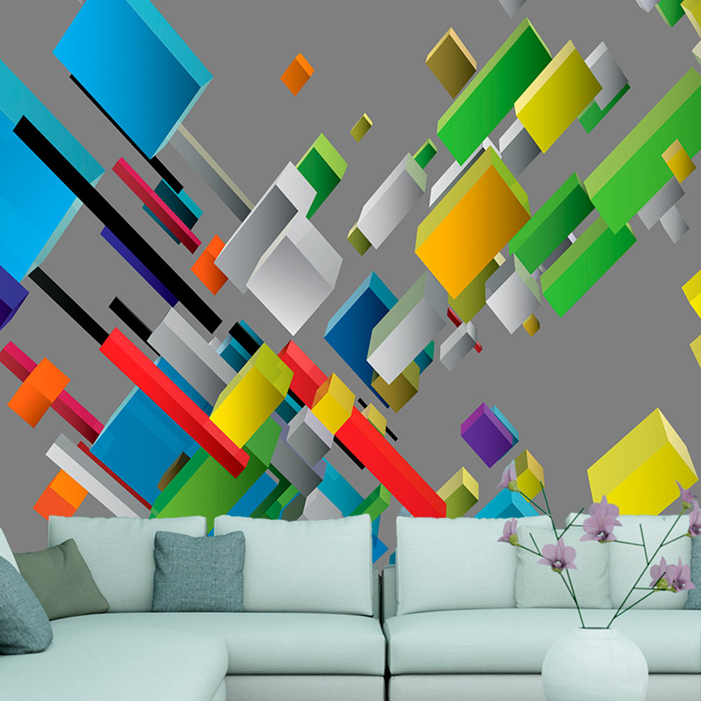 Wallpaper - Color puzzle - 200x140