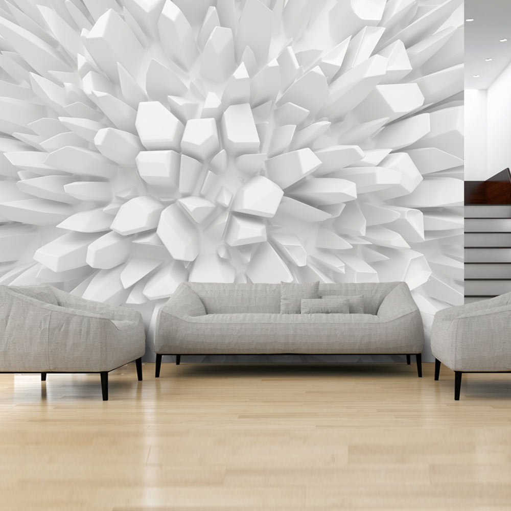 3D WHITE Photo Wallpaper Wall Mural Decor Non-Woven/Self-Adhesive f-B-0095-a-a 