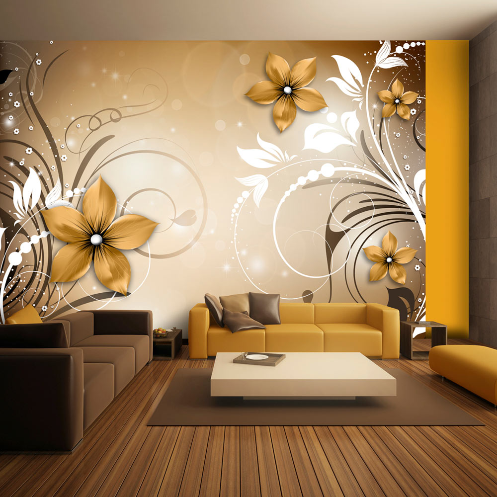 Self-adhesive Wallpaper - Brown rhapsody - 392x280