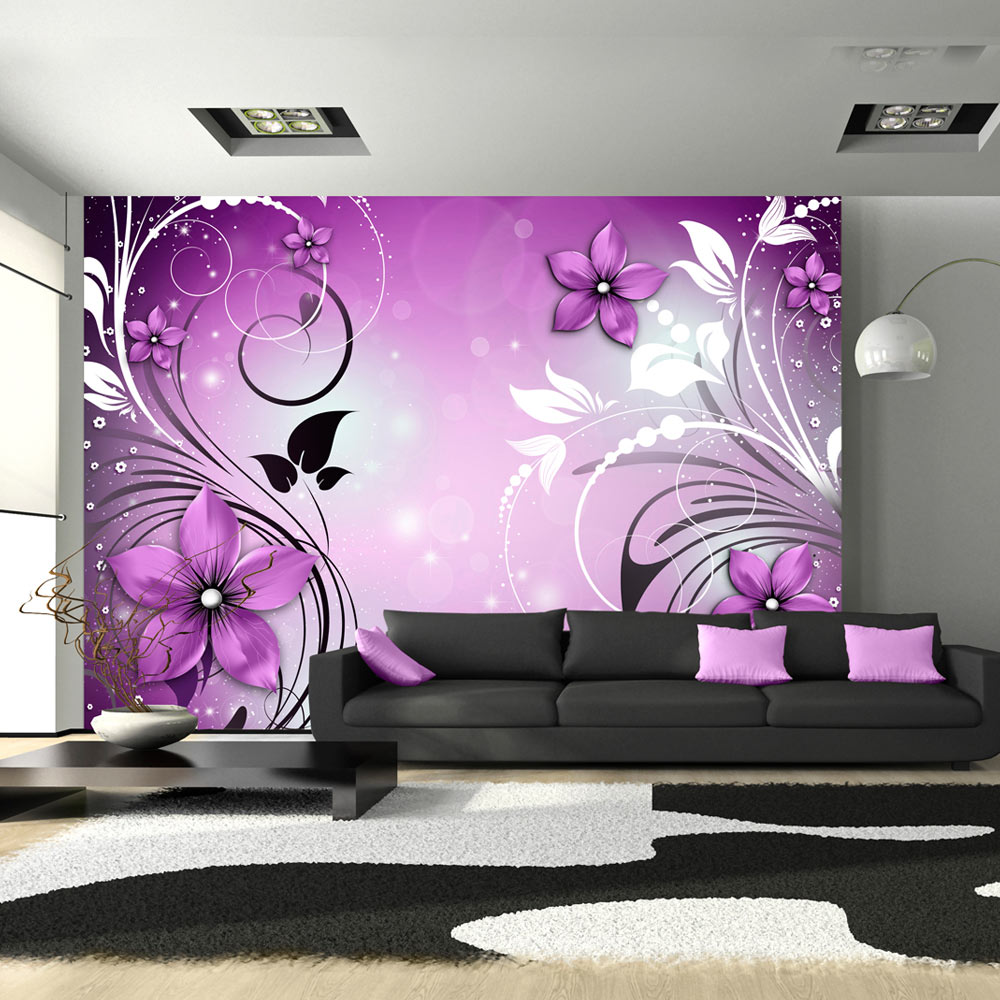 Self-adhesive Wallpaper - Heather dance - 196x140