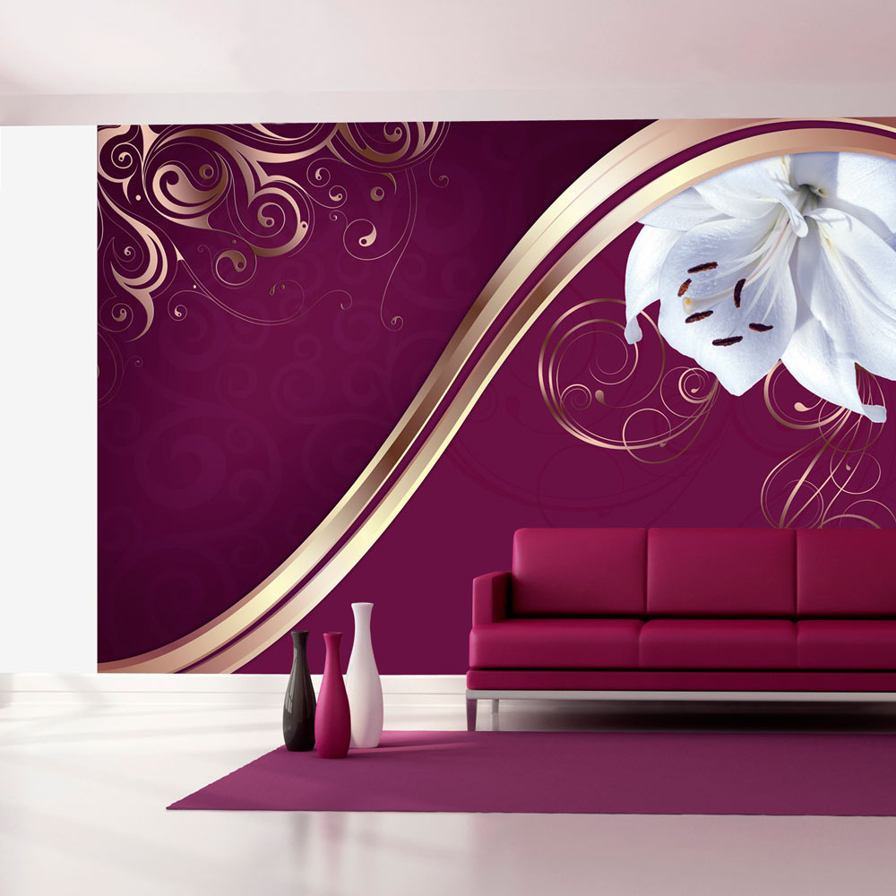 Wallpaper - Floral umbrella - 350x245