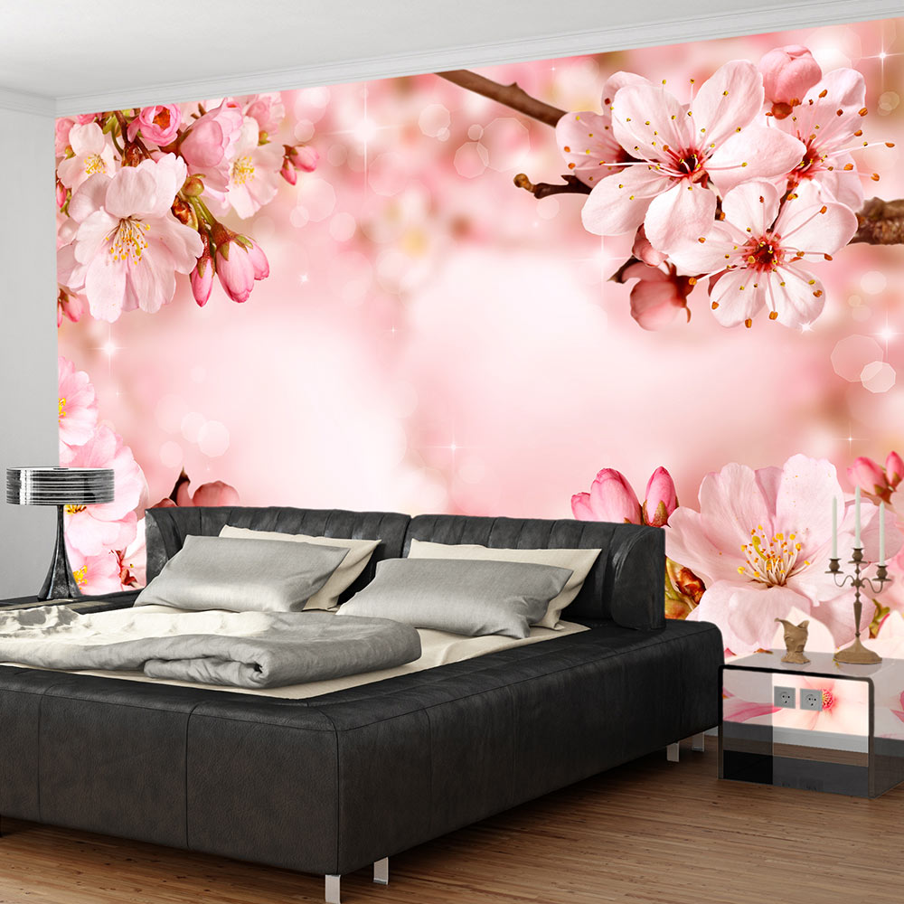 Self-adhesive Wallpaper - Magical Cherry Blossom - 196x140