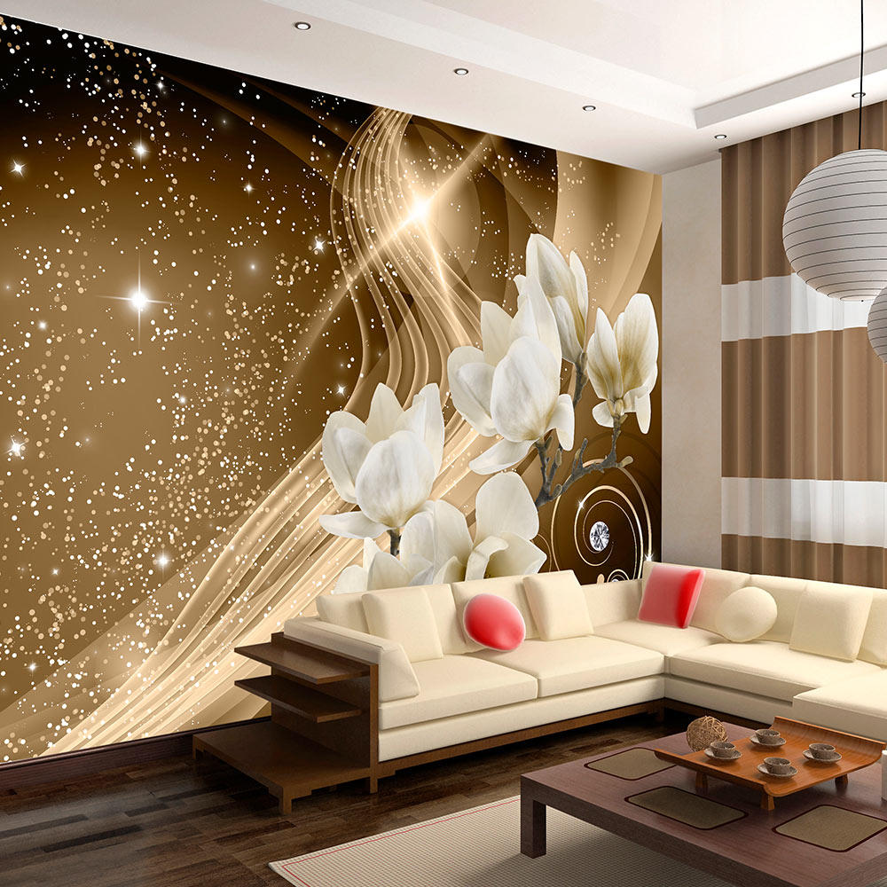 Self-adhesive Wallpaper - Golden Milky Way - 245x175