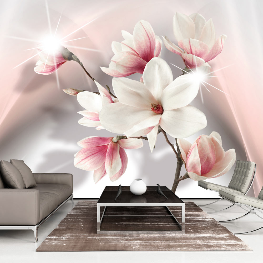 XXL wallpaper - White Magnolias II - 500x280