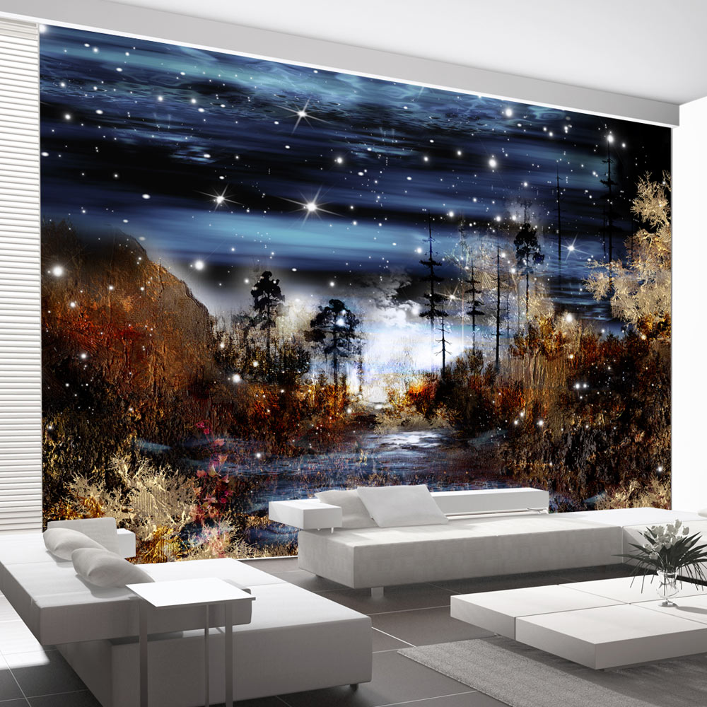 Self-adhesive Wallpaper - Magical forest - 392x280