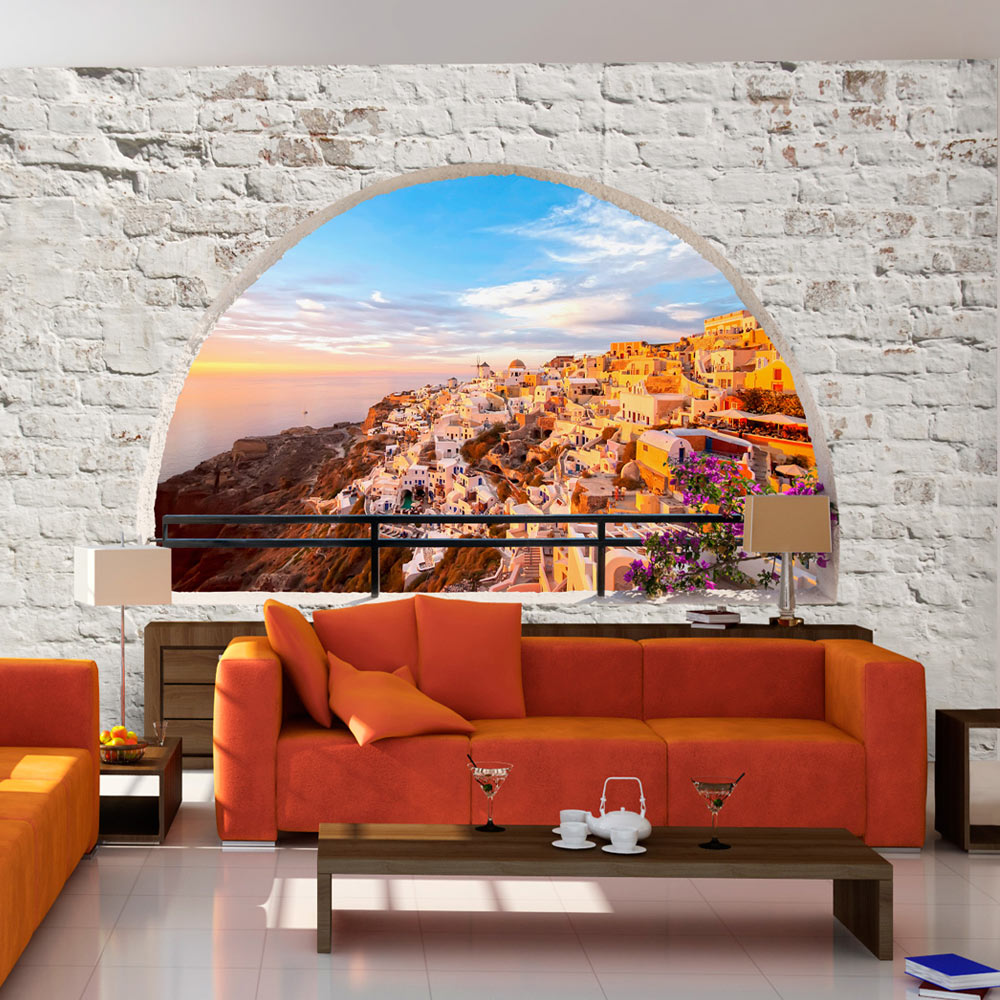 Self-adhesive Wallpaper - Santorini - 147x105