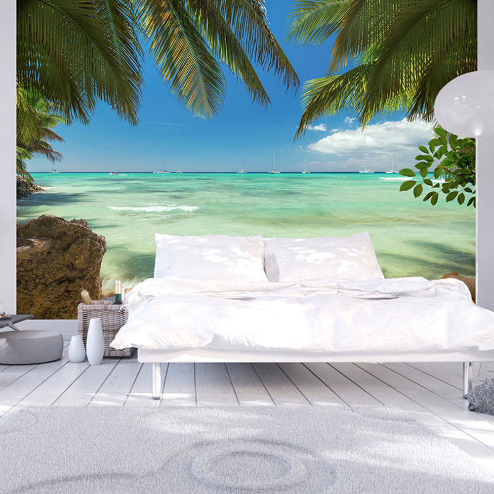 Self-adhesive Wallpaper - Relaxing on the beach - 245x175
