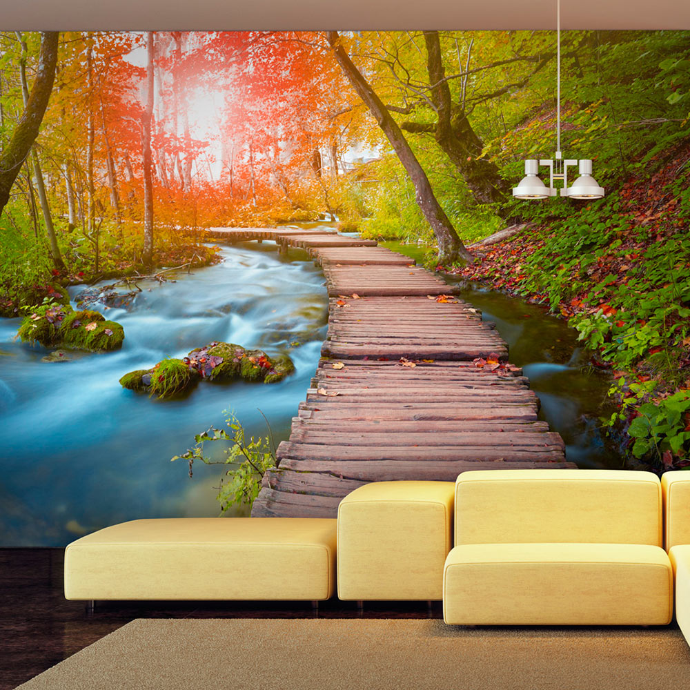 Self-adhesive Wallpaper - Oasis of peace - 245x175