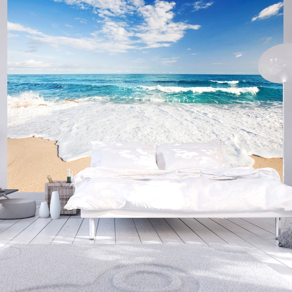 Self-adhesive Wallpaper - Photo wallpaper – By the sea - 196x140