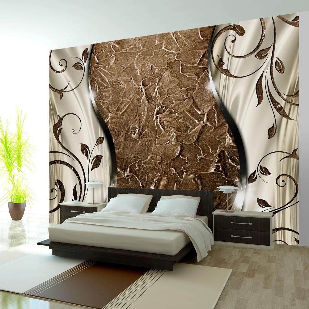 Self-adhesive Wallpaper - Brown twigs - 245x175