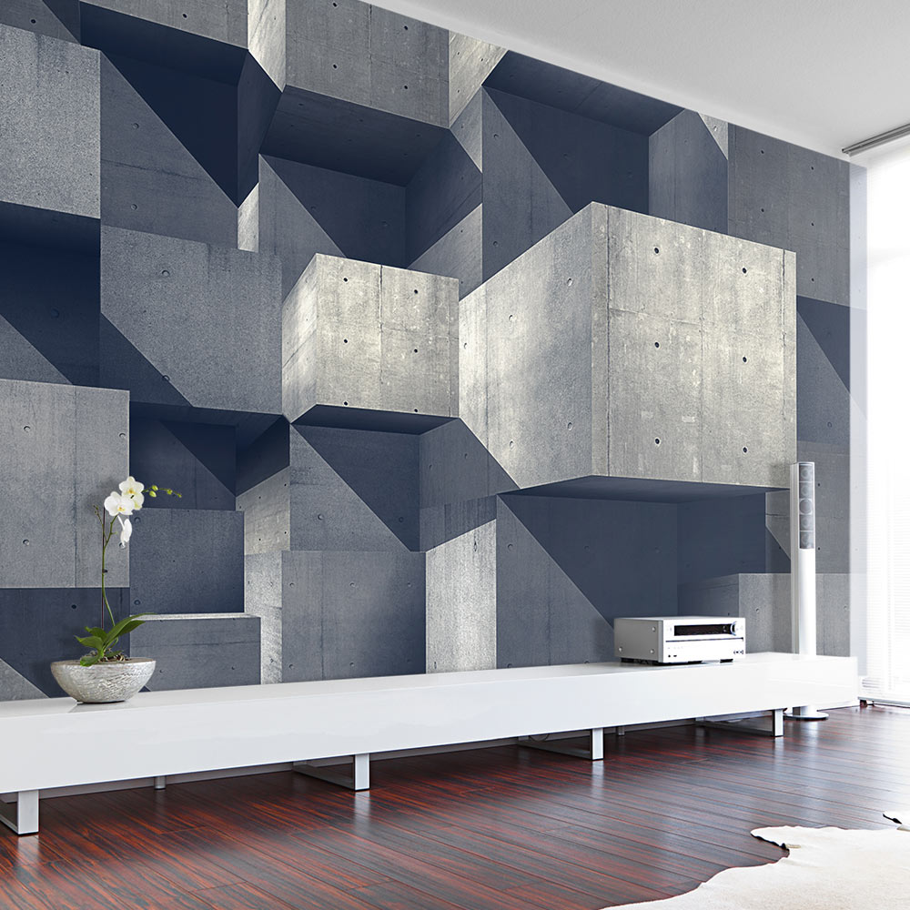 Wallpaper - Concrete city - 100x70