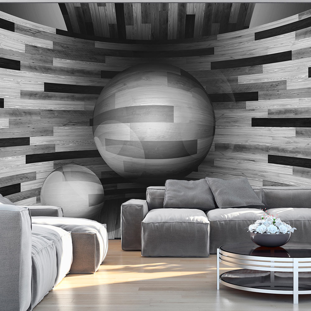 Wallpaper - Gray sphere - 100x70