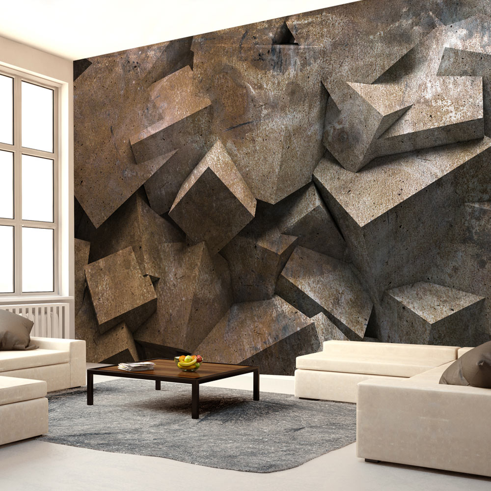 Self-adhesive Wallpaper - Stone steps - 343x245