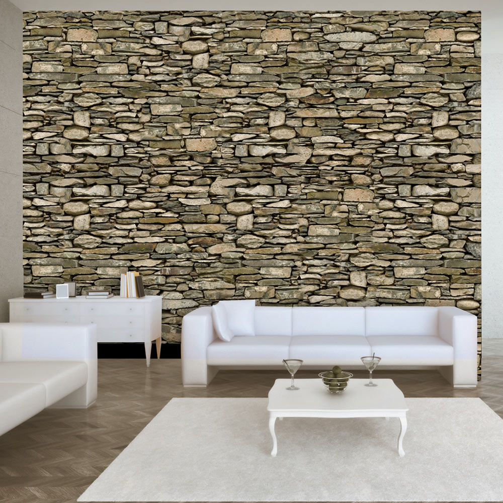 Wallpaper - Stone wall - 250x175