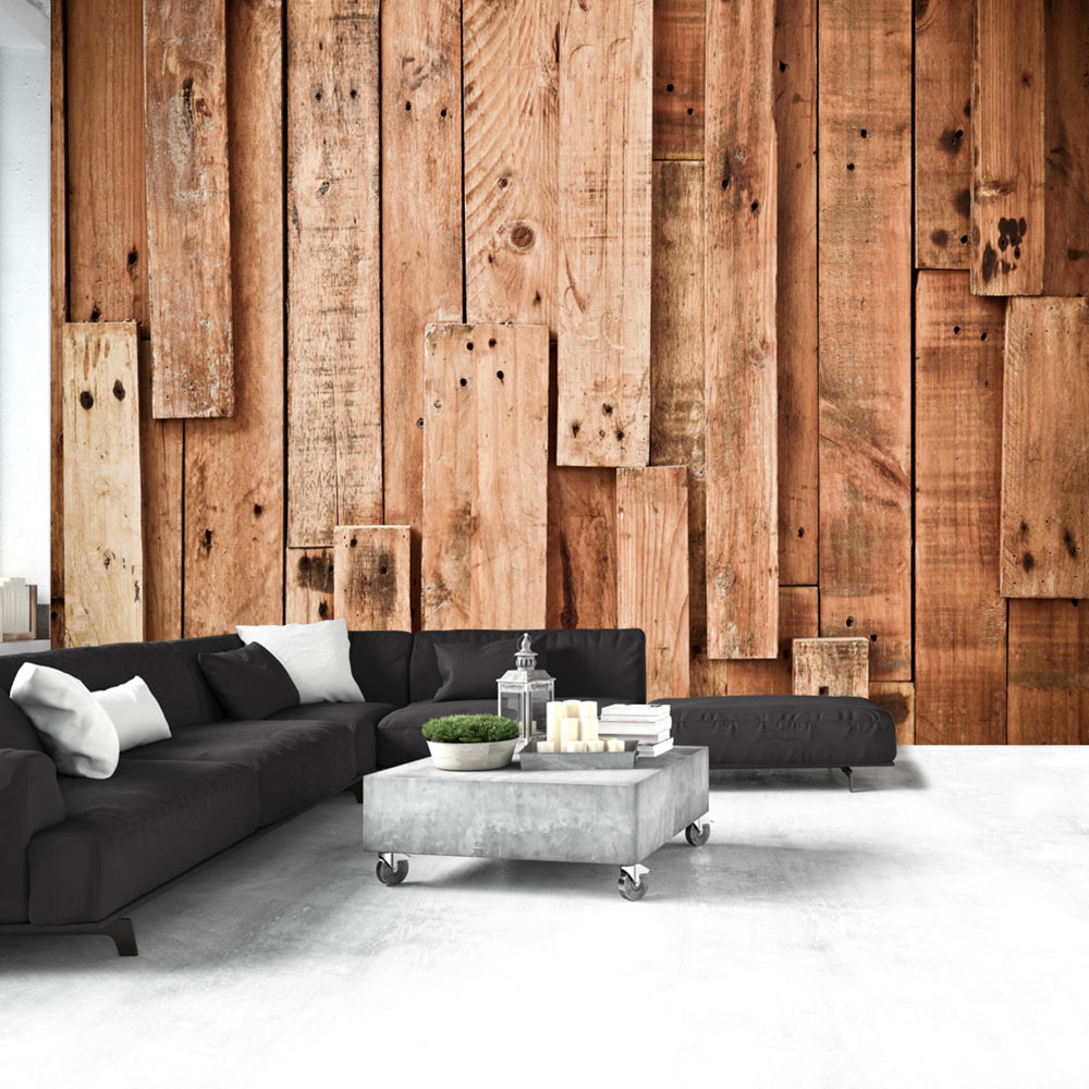 Wallpaper - Wooden Fantasy - 100x70