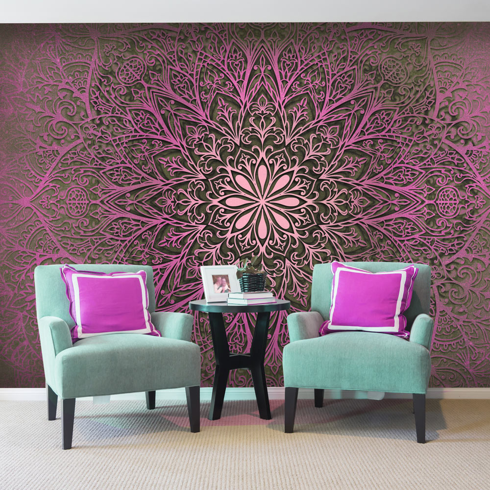 Self-adhesive Wallpaper - Mandala of Love - 343x245