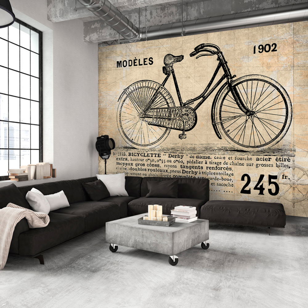 Wallpaper - Old School Bicycle - 250x175