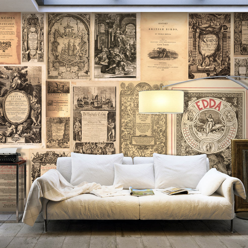 ✔️Antique wall paper U.W.P.C of N.A Vintage Wallpaper Metallic Gold and Silver UWPC of NA Union