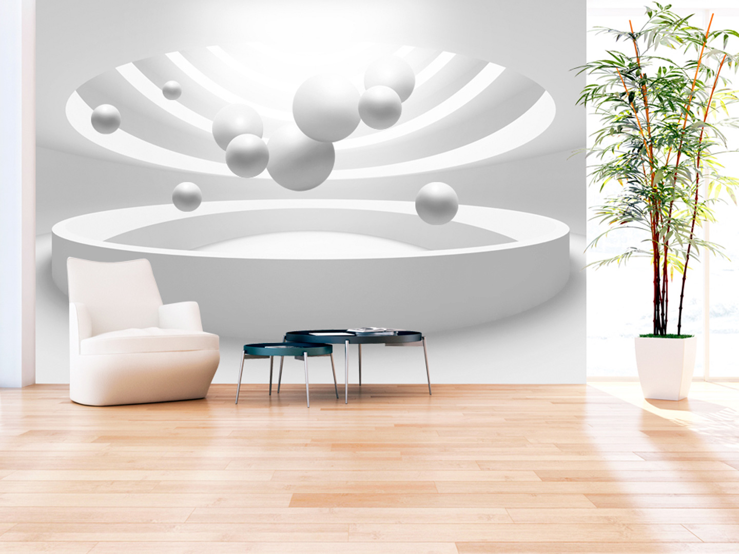 3D Wall Paper - Decorative Wall Accents, White Wall Murals, Peel And Stick Or Textured Wallpapers, Abstract Wallpaper Art