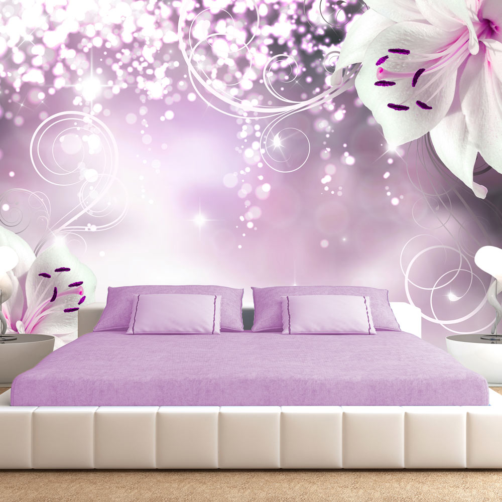 Self-adhesive Wallpaper - Spell of lily - 147x105