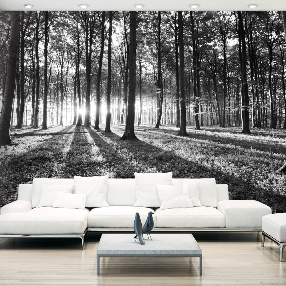 Self-adhesive Wallpaper - Grey Wilderness - 245x175