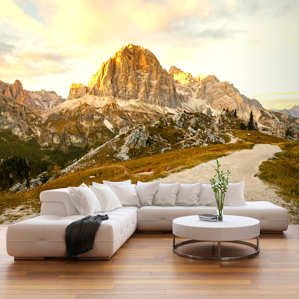 Self-adhesive Wallpaper - Beautiful Dolomites - 98x70