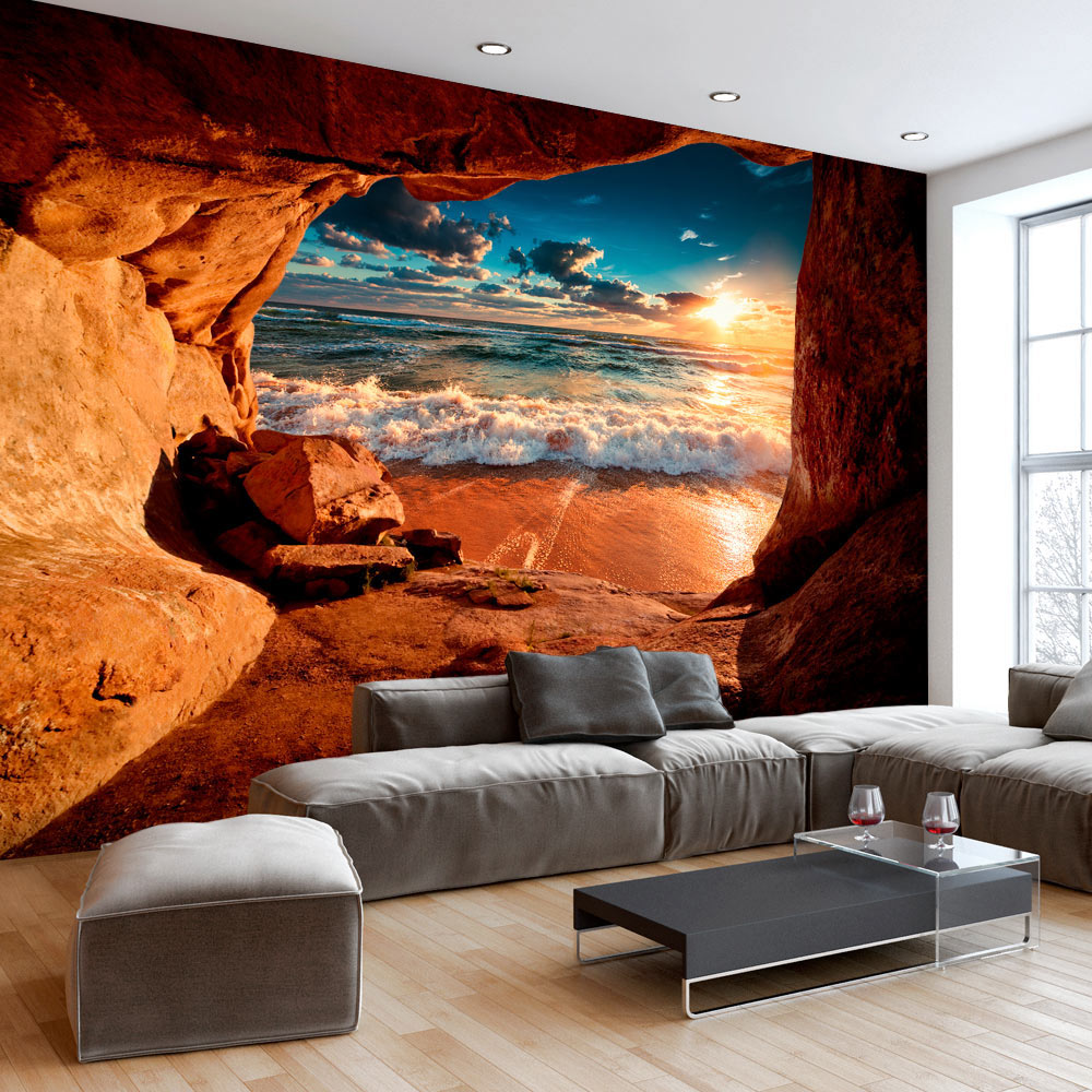 AUSBLICK MEER LANDSCHAFT Fototapete Vlies Tapete xxl Wandtapete xxl c-C-0180-a-a - Bild 3 von 11